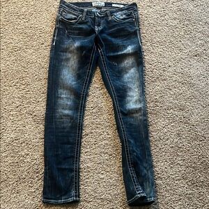 Women's Dark Wash Skinny Jeans